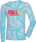 Tie-Dye Long Sleeves - Power 24 Session I 2026 (Red& Gold Bold Inline Wordmark)