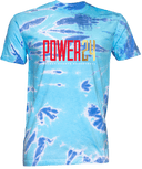 Tie-Dye Short Sleeves - Power 24 Session I 2026 (Red& Gold Bold Inline Wordmark)