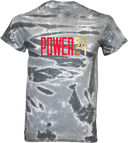 Tie-Dye Short Sleeves - Power 24 Session I 2026 (Red& Gold Bold Inline Wordmark)