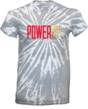 Tie-Dye Short Sleeves - Power 24 Session I 2026 (Red& Gold Bold Inline Wordmark)