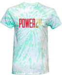 Tie-Dye Short Sleeves - Power 24 Session I 2026 (Red& Gold Bold Inline Wordmark)