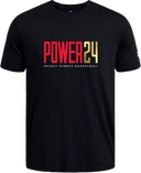 Under Armour Athletics Short Sleeve - Power 24 Session I 2026 (Red& Gold Bold Inline Wordmark)