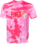 Under Armour Athletics Short Sleeve Tie-Dye - Power 24 Session I 2026 (Red& Gold Bold Inline Wordmark)