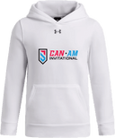 Under Armour Team Icon Fleece Hoodie - Can-Am Invitational 2026 - Boys (Black)