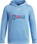 Under Armour Team Icon Fleece Hoodie - Can-Am Invitational 2026 - Boys (Black)