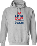Hoodies - USA CUP Qualifier Texas 2026 - vertical red and blue