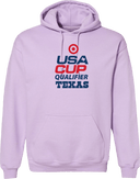 Hoodies - USA CUP Qualifier Texas 2026 - vertical red and blue