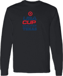 Long Sleeves - USA CUP Qualifier Texas 2026 - vertical red and blue