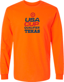 Long Sleeves - USA CUP Qualifier Texas 2026 - vertical red and blue