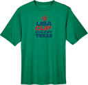 Performance Short Sleeves - USA CUP Qualifier Texas 2026 - vertical red and blue
