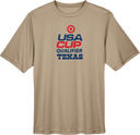 Performance Short Sleeves - USA CUP Qualifier Texas 2026 - vertical red and blue