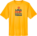 Performance Short Sleeves - USA CUP Qualifier Texas 2026 - vertical red and blue