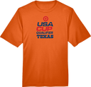 Performance Short Sleeves - USA CUP Qualifier Texas 2026 - vertical red and blue