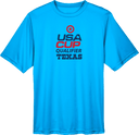 Performance Short Sleeves - USA CUP Qualifier Texas 2026 - vertical red and blue