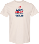 Short Sleeves - USA CUP Qualifier Texas 2026 - vertical red and blue