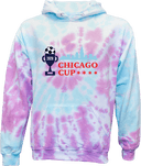 Tie-Dye Hoodies - Chicago Cup 2026 (Secondary Logo)