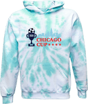 Tie-Dye Hoodies - Chicago Cup 2026 (Secondary Logo)