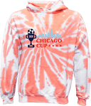 Tie-Dye Hoodies - Chicago Cup 2026 (Secondary Logo)