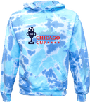 Tie-Dye Hoodies - Chicago Cup 2026 (Secondary Logo)