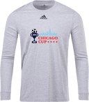 Adidas Cotton Long Sleeves - Chicago Cup 2026 (Secondary Logo)