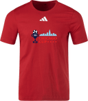 Adidas Cotton T-Shirt - Chicago Cup 2026 (Secondary Logo)