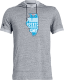 Under Armour Stadium Short Sleeve Hoodie - Prairie State Games (State Logo)