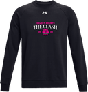 Under Armour Rival Fleece Crew - The Clash 2026 (Vibrant Magenta Shield)