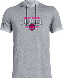 Under Armour Stadium Short Sleeve Hoodie - The Clash 2026 (Vibrant Magenta Shield)