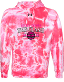 Under Armour Rival Fleece Hoodie Tie-Dye - The Clash 2026 (Vibrant Magenta Shield)