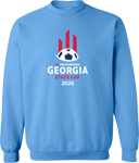 Crew Sweatshirt - USYS GA State Cup (w2/3) 2026(White and Red)
