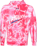 Under Armour Rival Fleece Hoodie Tie-Dye - USA Football Summer Series 2026 (RWB)