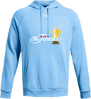 Under Armour Rival Fleece Hoodie - ZERO GRAVITY Boys National Finals 2026 - White