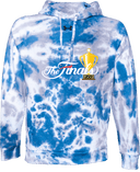 Under Armour Rival Fleece Hoodie Tie-Dye - ZERO GRAVITY Boys National Finals 2026 - White
