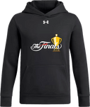 Under Armour Team Icon Fleece Hoodie - ZERO GRAVITY Boys National Finals 2026 - White