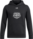 Under Armour Team Icon Fleece Hoodie - USA Football Summer Series 2026 (S&S White)