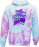 Tie-Dye Hoodies - Battle In The Emerald City 2026 (Main Logo)