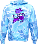 Tie-Dye Hoodies - Battle In The Emerald City 2026 (Main Logo)