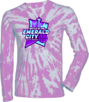 Tie-Dye Long Sleeves - Battle In The Emerald City 2026 (Main Logo)