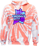 Tie-Dye Hoodies - Battle In The Emerald City 2026 (Main Logo)