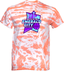 Tie-Dye Short Sleeves - Battle In The Emerald City 2026 (Main Logo)