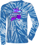 Tie-Dye Long Sleeves - Battle In The Emerald City 2026 (Main Logo)