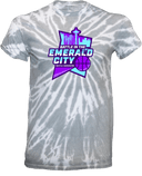 Tie-Dye Short Sleeves - Battle In The Emerald City 2026 (Main Logo)