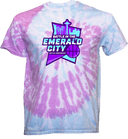 Tie-Dye Short Sleeves - Battle In The Emerald City 2026 (Main Logo)
