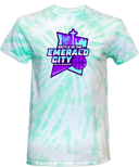 Tie-Dye Short Sleeves - Battle In The Emerald City 2026 (Main Logo)