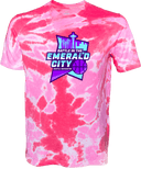Under Armour Athletics Short Sleeve Tie-Dye - Battle In The Emerald City 2026 (Main Logo)