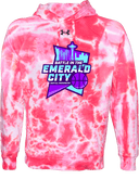 Under Armour Rival Fleece Hoodie Tie-Dye - Battle In The Emerald City 2026 (Main Logo)