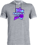 Under Armour Stadium Short Sleeve Hoodie - Battle In The Emerald City 2026 (Main Logo)