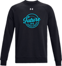 Under Armour Rival Fleece Crew - UA Future West Regionals Session 1 2026(Cyan Circle Badge)
