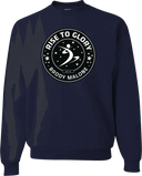 Crew Sweatshirt - Rise To Glory Invitational with Brody Malone 2027 (Black)