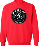 Crew Sweatshirt - Rise To Glory Invitational with Brody Malone 2027 (Black)